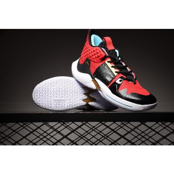 Nike Air Jordan Why Not Zero 2.0 Shoes Black/Red Men