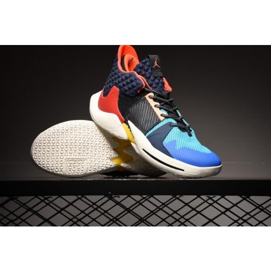 Nike Air Jordan Why Not Zero 2.0 Shoes Blue/Red Men