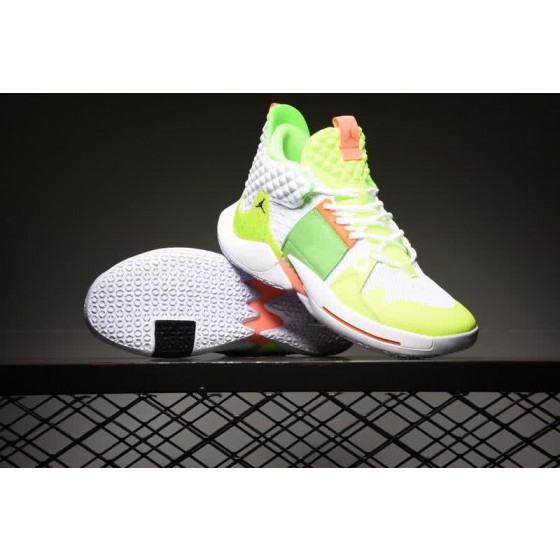 Nike Air Jordan Why Not Zero 2.0 Shoes White/Green Men