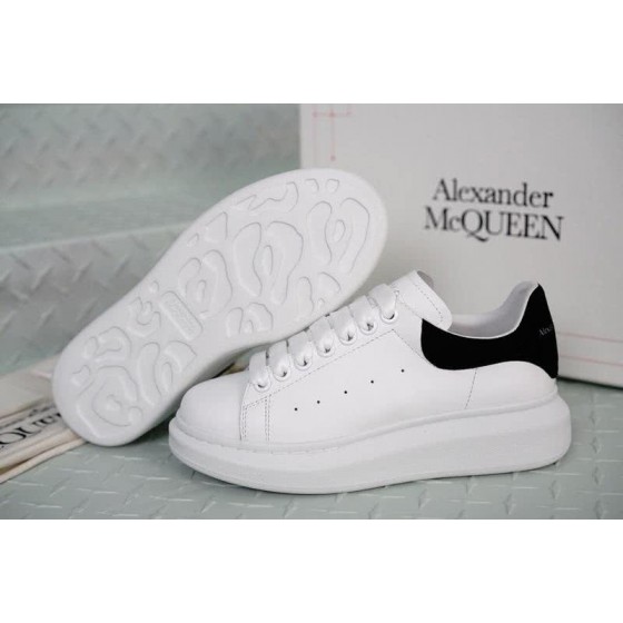 Alexander McQueen Sneakers White And Black Men Women