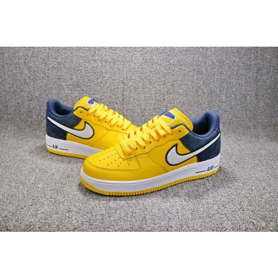 Nike Air Force 1 07 LV8 Shoes Yellow Men/Women