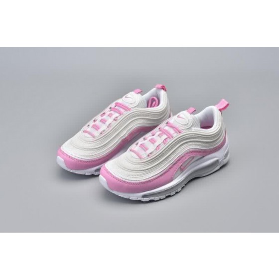 Nike Air Max 97 White Pink Women Shoes