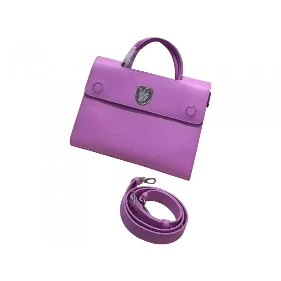 Dior Diorever Bag Noisette Prestige Calfskin Purple