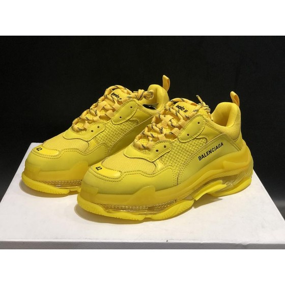 Balenciaga Triple S Sports Shoes Air Yellow Men Women
