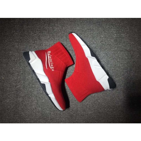 Balenciaga Speed Sock Boots Red