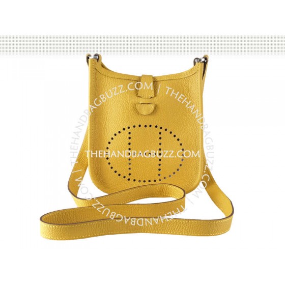 Hermes Evelyne Bag Pm Yellow