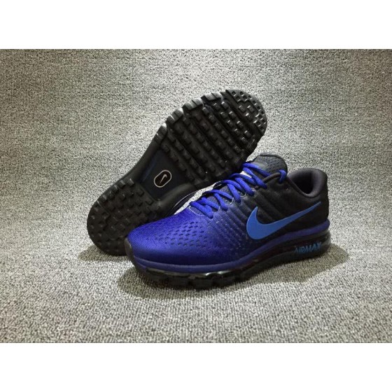 Nike Air Max 2017 Men Black Blue Shoes