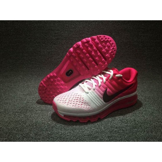 Nike Air Max 2017 Women White Pink Shoes