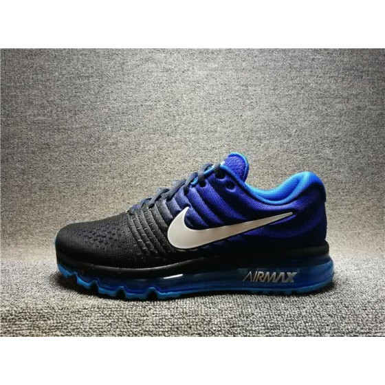 Nike Air Max 2017 Men Black Blue Shoes