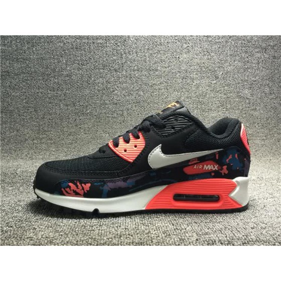 Nike Air Max 90 Black Red Shoes Women