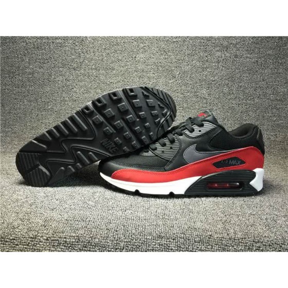 Nike Air Max 90 Black Red Shoes Men