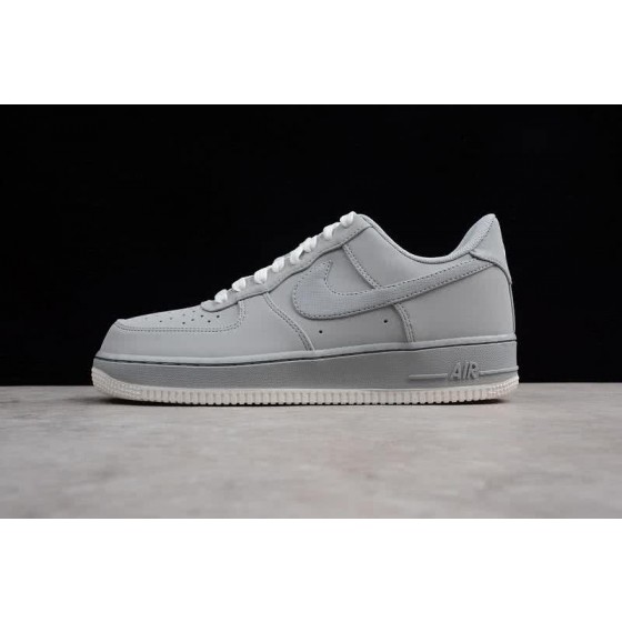 Nike Air Force 1 Shoes Grey Men