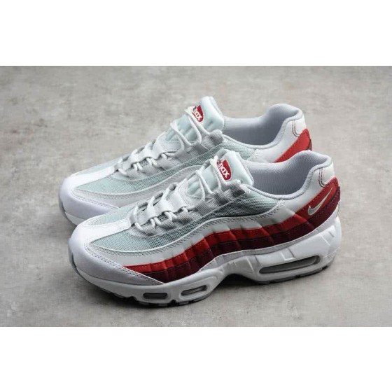  Air Max 95 Essential White Red Men Shoes 
