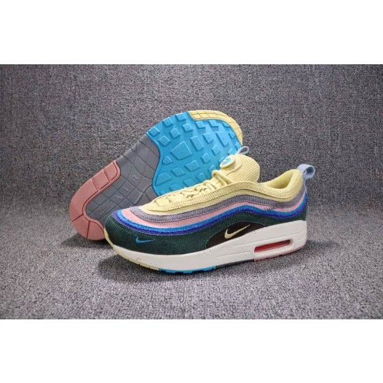  Sean Wotherspoon x Air Max 1∕97 VF SW Hybrid Men Women Yellow Shoes