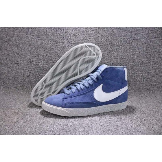 Nike Blazer Low Prm Sneakers Blue White Men Women