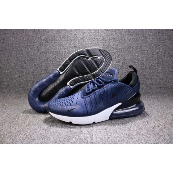 Nike Air Max 270 Men Black Blue Shoes