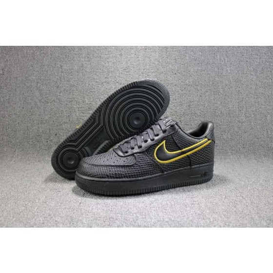 Nike Air Force 1 Low Premium NIKEiD “Black Mamba” Shoes Black Men