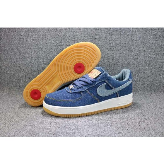 Nike Air Force 1×RETRO LEVIS Shoes Blue Men/Women