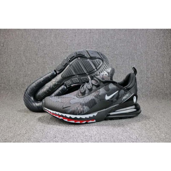 A Bathing APE x Nike Air Max 270 Men Black Shoes