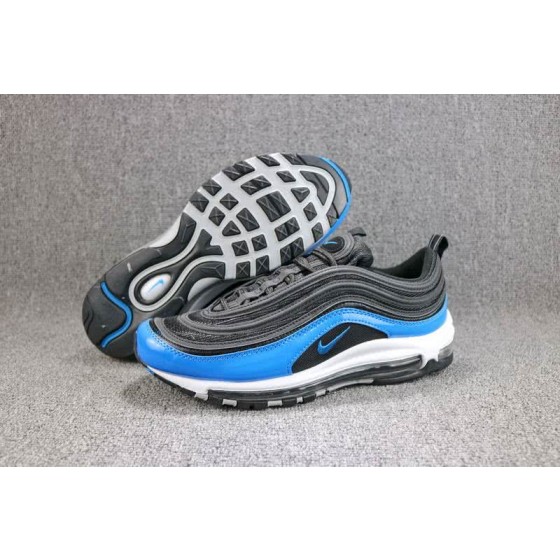 Nike Air Max 97 OG QS Women Men Black Blue Shoes