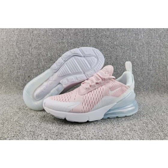 Nike Air Max 270 White Pink Women Shoes 