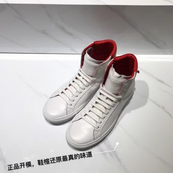 Givenchy Sneakers High Top White Red Men
