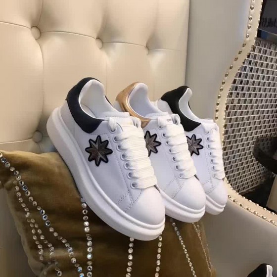 Alexander McQueen Sneakers Embroidery White Men