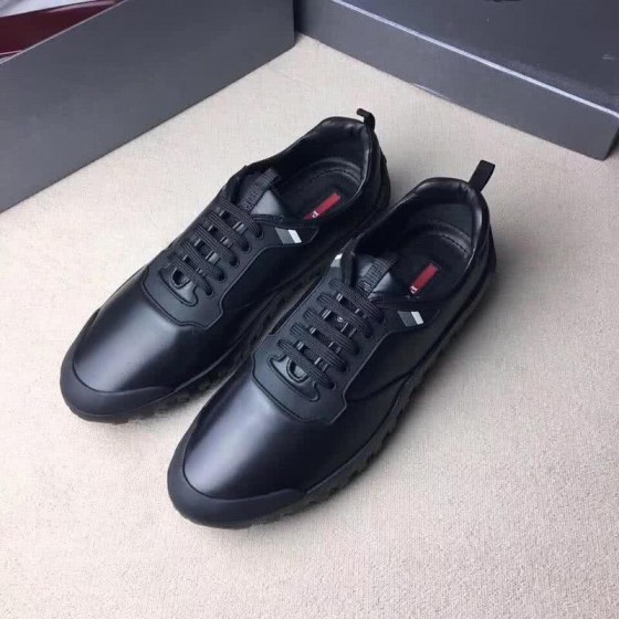 Fendi Sneakers Leather All Black Men