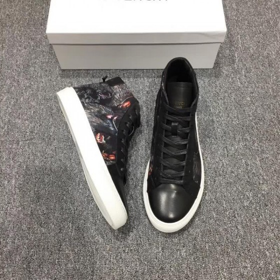 Givenchy Sneakers Wolves Black Upper White Sole Men