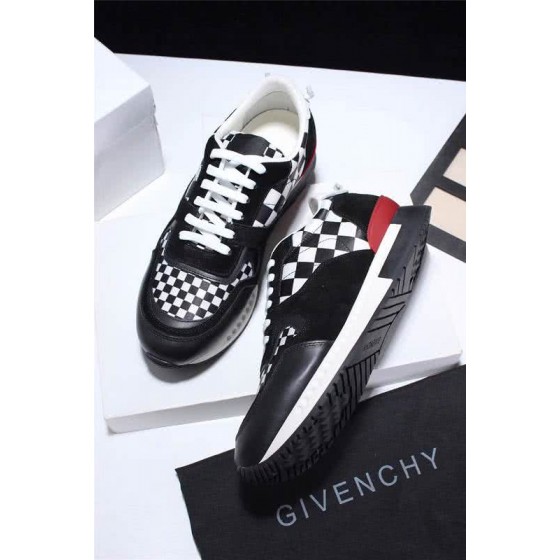 Givenchy Sneakers Plaid Black White Men
