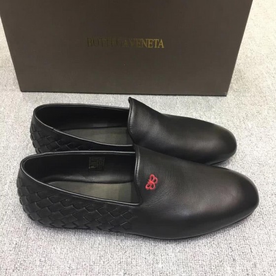 Bottega Veneta Top Quality Convient  Loafers Black Men