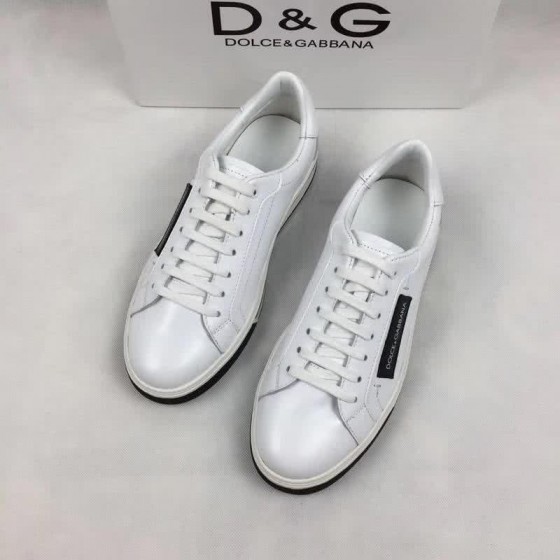 Dolce & Gabbana Sneakers Leather White Men