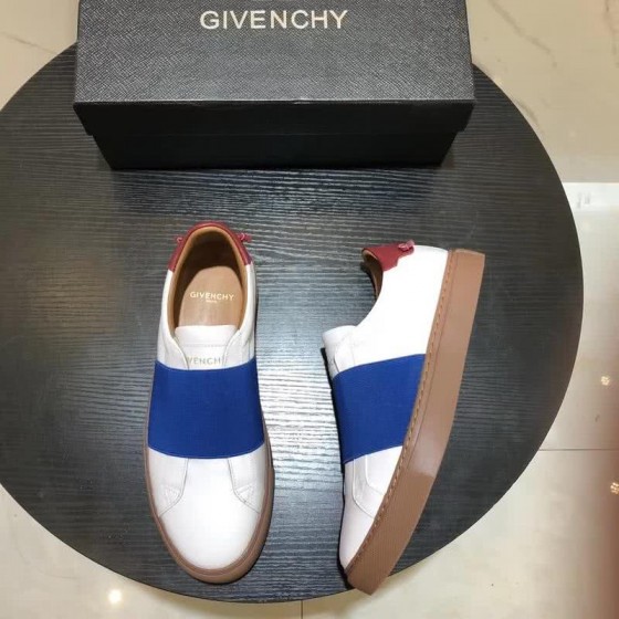 Givenchy Sneakers White Blue Upper Rubber Sole Men