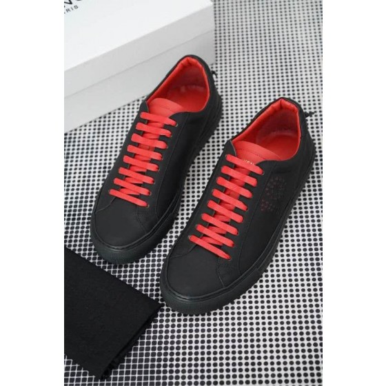 Givenchy Sneakers Black Upper Red Shoelaces And Inside Men