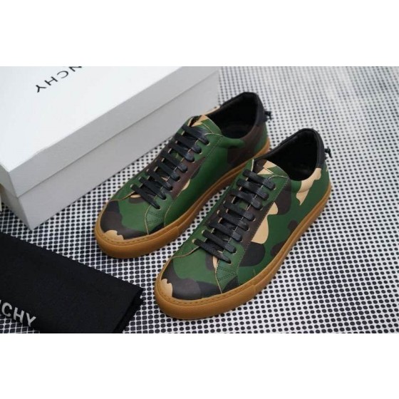 Givenchy Sneakers Green Camouflage Rubber Sole Men