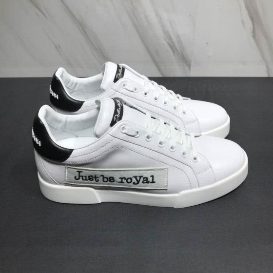 Dolce & Gabbana Sneakers Black Letters White Black Men