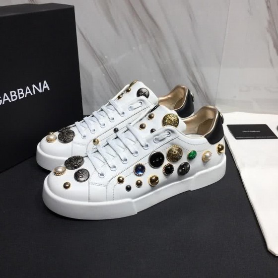 Dolce & Gabbana Sneakers Pearl White Men
