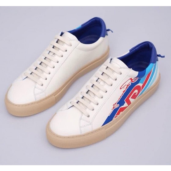 Givenchy Sneakers White Blue Black Rubber Sole Men