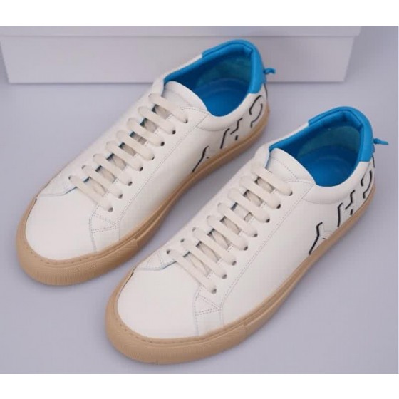 Givenchy Sneakers White Upper Blue Inside Rubber Sole Men