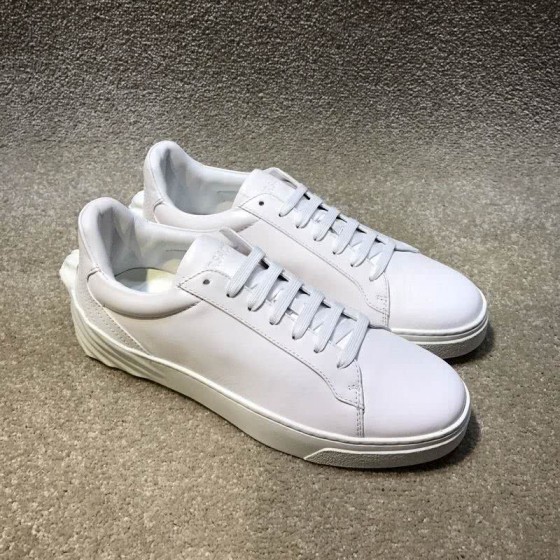 Versace Top Quality Casual Shoes Cowhide White Men