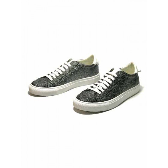 Givenchy Sneakers Glitter Grey Upper White Sole Men