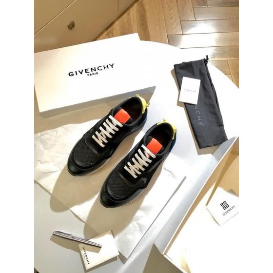 Givenchy Sneakers Black Blue Orange White Shoelaces Men
