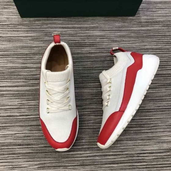 Buscemi Sneakers White And Red Men