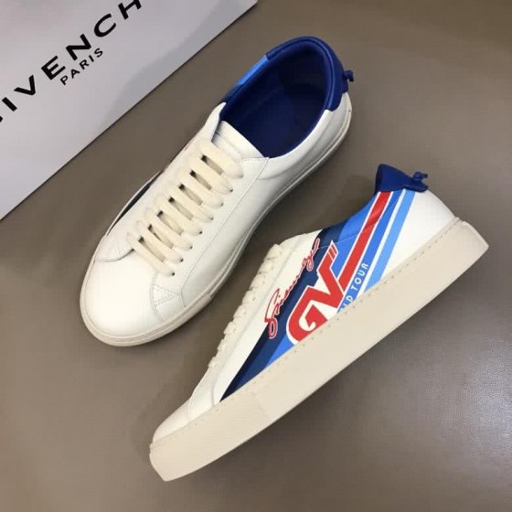 Givenchy Sneakers White Blue Red Men