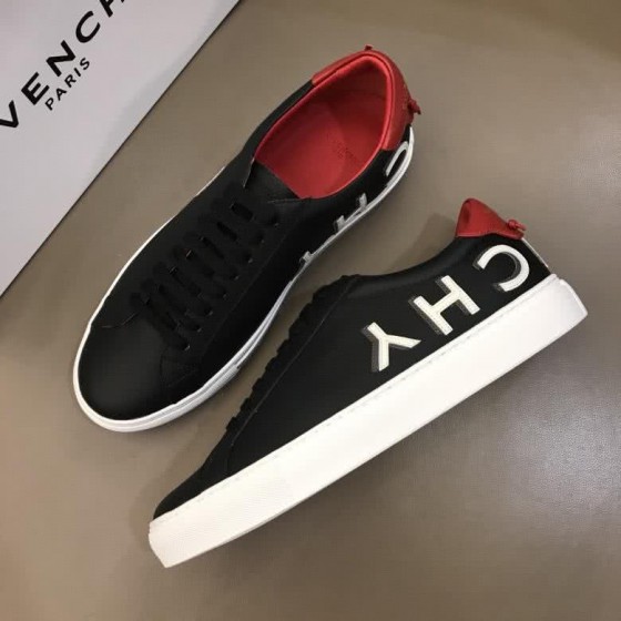 Givenchy Sneakers Black Upper Red Inside White Sole Men