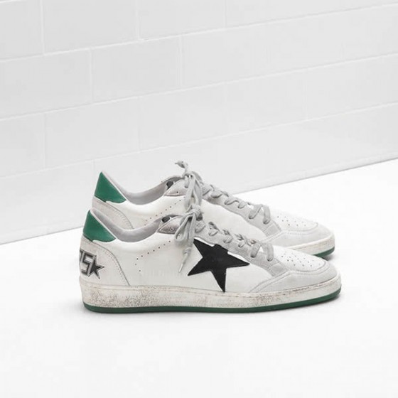 Golden Goose Ball Star Sneakers G32MS592.G4 calf leather Nabuk Suede