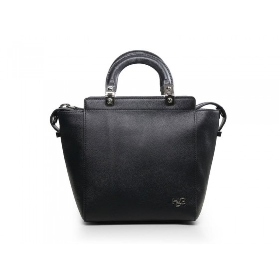 Givenchy Leather Hdg Convertible Tote Black