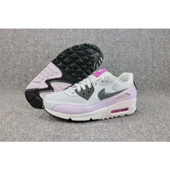 Nike Air Max 90 Essential Grey Pink Shoes Women