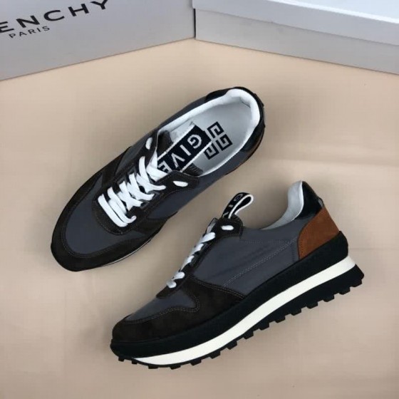 Givenchy Sneakers Black Wine Upper White Sole Men