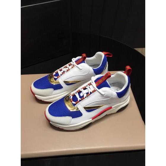 Dior Sneakers White Blue And Red Men